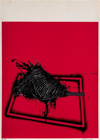 Emilio Scanavino (Genova 1922 - Milano 1986)  - Senza titolo,  