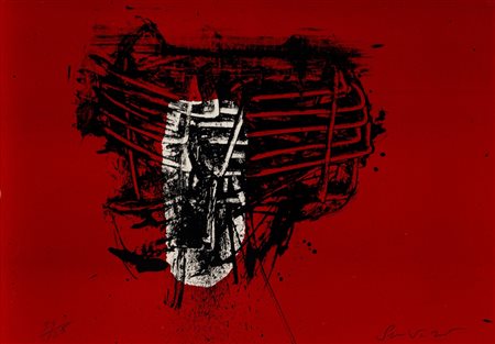 Emilio Scanavino (Genova 1922 - Milano 1986)  - Senza titolo,  