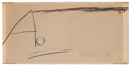 Antoni Tapies (Barcellona 1923 - 2012)  - Senza titolo,  