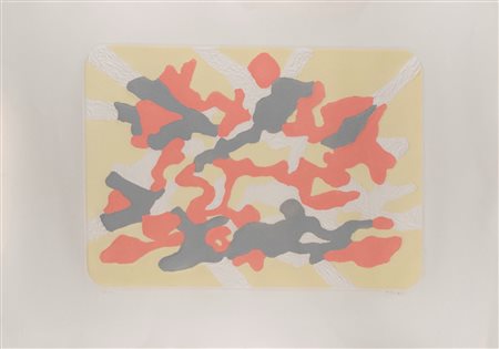 Giulio Turcato (Mantova 1912 - Roma 1995)  - Composizione,  