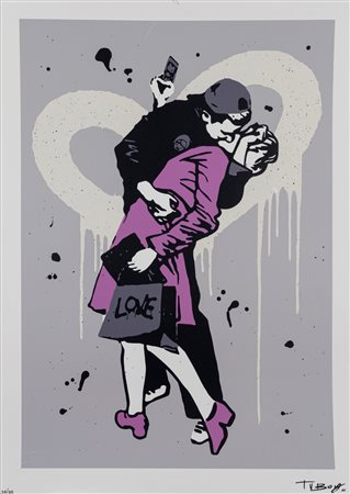 Tvboy (Palermo 1980)  - The Influencer Kiss, 2021