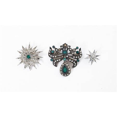 PRODUZIONE ITALIANA 1950 ca., Tre spille