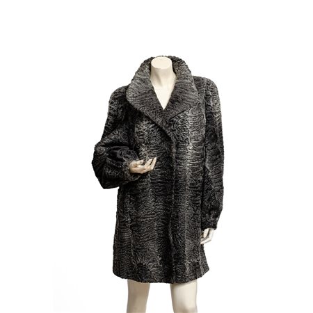 NATOLI, Giacca lunga in pelliccia