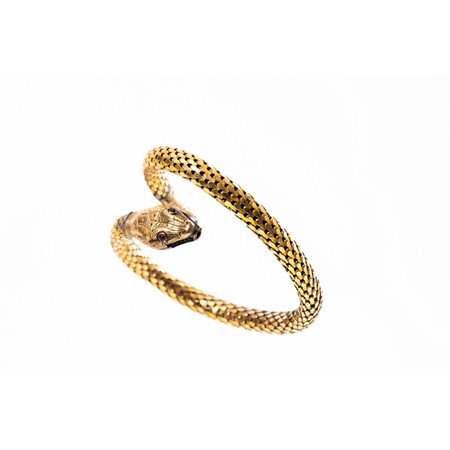 PRODUZIONE ITALIANA 1950 ca., Bracciale a serpente