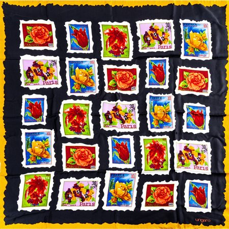 EMANUEL UNGARO, Due foulard in seta