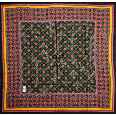 YVES SAINT LAURENT, Scialle in lana