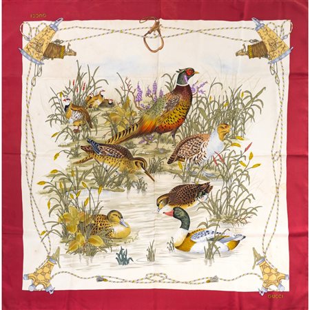 GUCCI, Foulard in seta