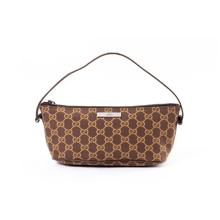 GUCCI, Borsa a spalla modello “GG Boat Pochette”