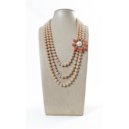 VALENTINO, Collana di perle sintetiche