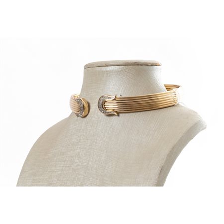 CHRISTIAN DIOR, Collier rigido