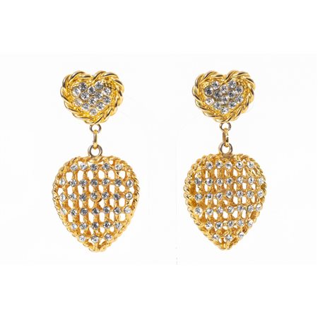 PRODUZIONE MILANESE 1980 ca., Orecchini pendenti