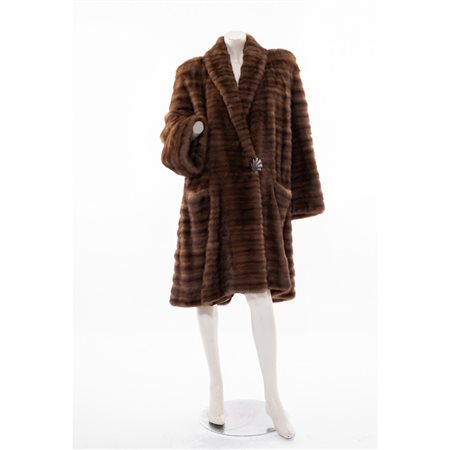 POLIDORI ROMA, Cappotto in pelliccia