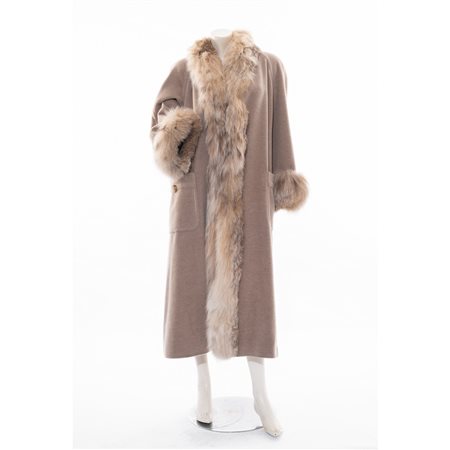 SILEATI, Cappotto in cashmere e lana