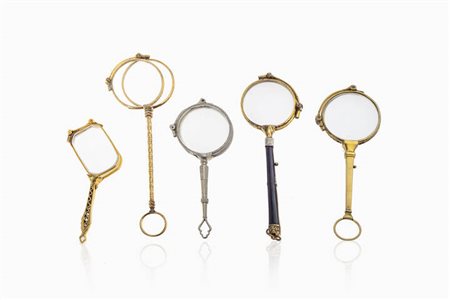 LOTTO DI CINQUE LORGNETTE