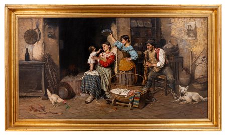 Francesco Ballesio - "Famiglia romana"
