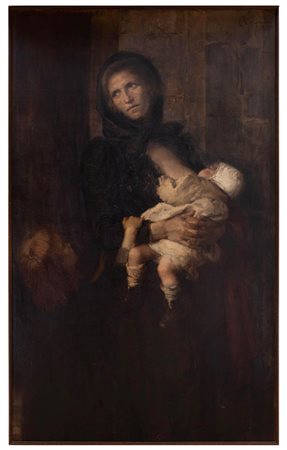 Cesare Laurenti - "La poppata 1905"