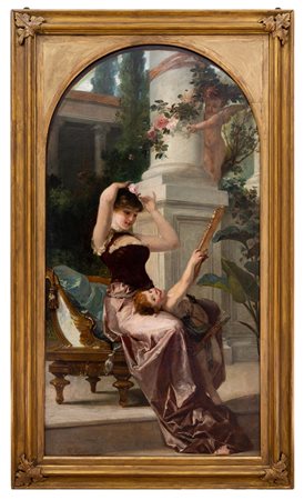 Rodolfo Morgari - "Scena pompeiana"