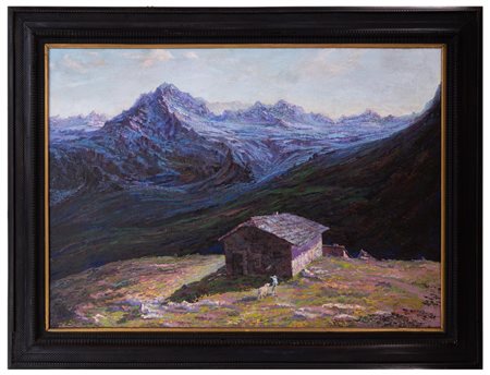 Enrico Sottili - "Ghiacciai di Suretta , regno dello Spluga 1925"