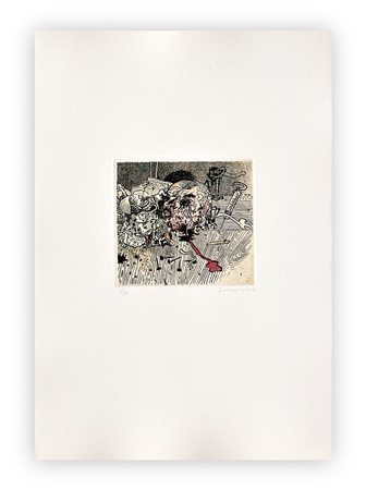 GIANFRANCO FERRONI (1927-2001) - Olocausto, 1964-1970