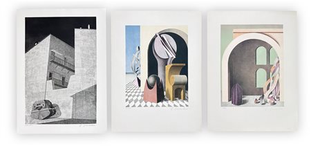 WILHELM BEUERMANN (1937-2006) - Lotto unico composto da 3 opere grafiche