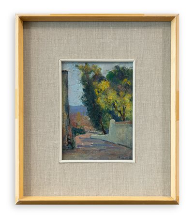 ALDO AUGUSTO BACCINETTI (1903-1990) - Firenze. Autunno