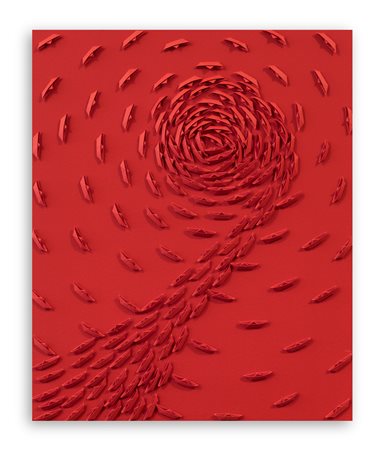 RICCARDO GUSMAROLI (1963) - Vortice Rosso