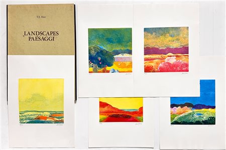 ALFREDO CIFANI (1939) - Landscapes (paesaggi), 1981