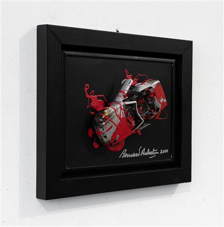 BERNARD AUBERTIN (1934-2015) - Voiture brulée, 2010