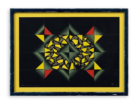 ENNIO FINZI (1931 - 2020) - Alternando lo sguardo