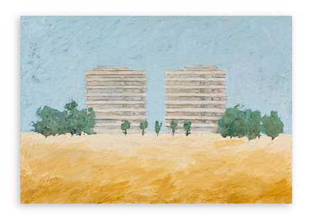 GREGORY DI CARLO (1975) - Palazzi verso casa, 2006