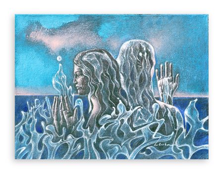 NINO LA BARBERA (1945) - Intesa fra le onde, 2020