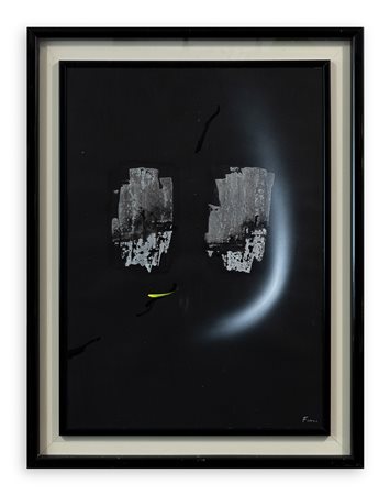 ENNIO FINZI (1931-2020) - Neroluce, anni '80