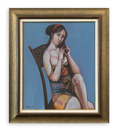 LUIGI VOLTOLINA (1942) - Ragazza pensosa