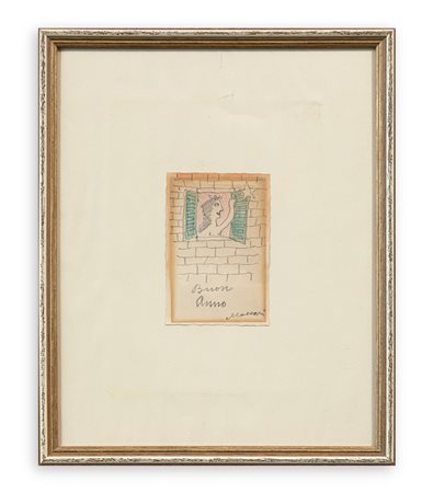 MINO MACCARI (1898-1989) - Senza Titolo