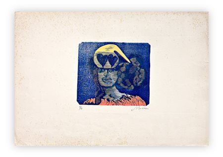 MINO MACCARI (1898-1989) - Senza Titolo (L'amore)