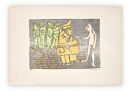 MINO MACCARI (1898-1989) - Senza Titolo, 1969