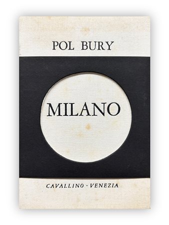 POL BURY (1922-2005) - Milano, 1967