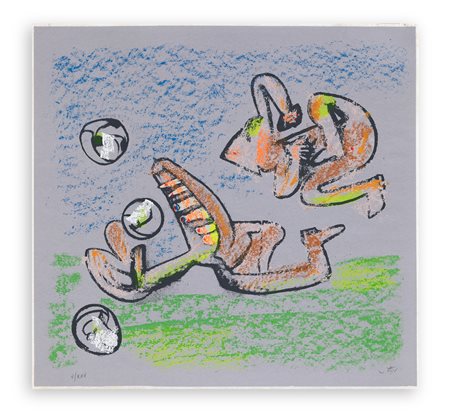 ROBERTO SEBASTIAN MATTA (1911-2002) - Musik-foot, 1990