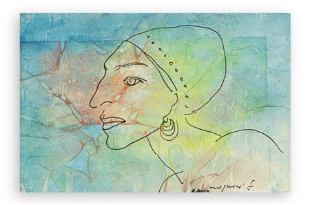 FRANCO ROGNONI (1913-1999) - Senza Titolo (A Sonia)