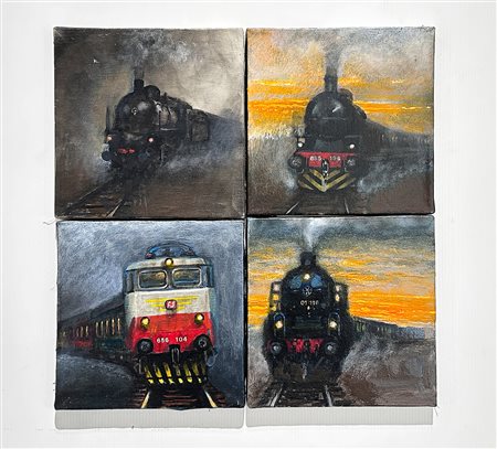 SERGIO ANDREOLI - Lotto unico di 4 opere