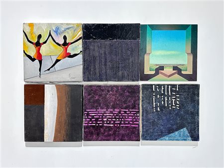 AUTORI VARI - Lotto unico di 6 opere