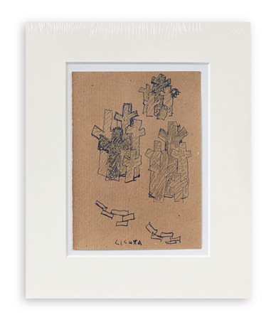 RICCARDO LICATA (1929-2014) - Senza Titolo, 1991