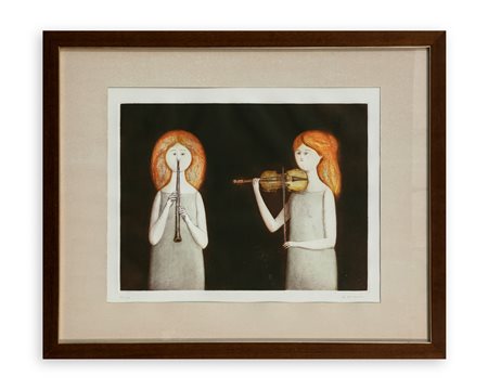 ANTONIO BUENO (1918-1984) - Senza Titolo