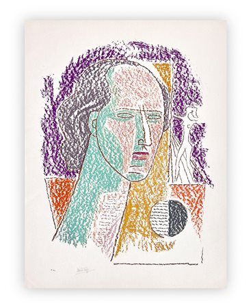 MARIO TOZZI (1895-1979) - Autoritratto, 1974