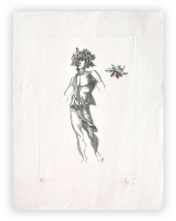 CORRADO CAGLI (1910-1976) - Senza Titolo, 1975