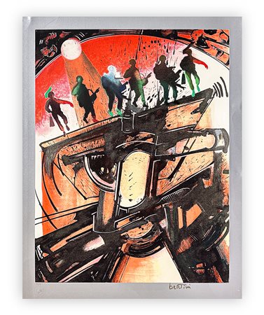 GIANNI BERTINI (1922-2010) - Senza Titolo