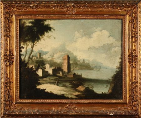 SCUOLA VENETA VICINA A BARTOLOMEO PEDON (Venezia, 1665-1732). Dipinto olio su...