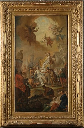 SCUOLA VENETA DEGLI INIZI DEL XVIII SECOLO. Ambito di MICHELANGELO...