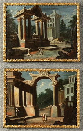 AMBITO DI ANTONIO STOM - Nato nel 1688. Morto a Venezia nel 1734. Coppia di...