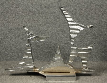 MASCIARELLI GINO - Nato a Chieti nel 1940. Scultura in ferro e nichel...